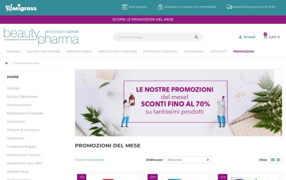 sviluppo prestashop beautypharma