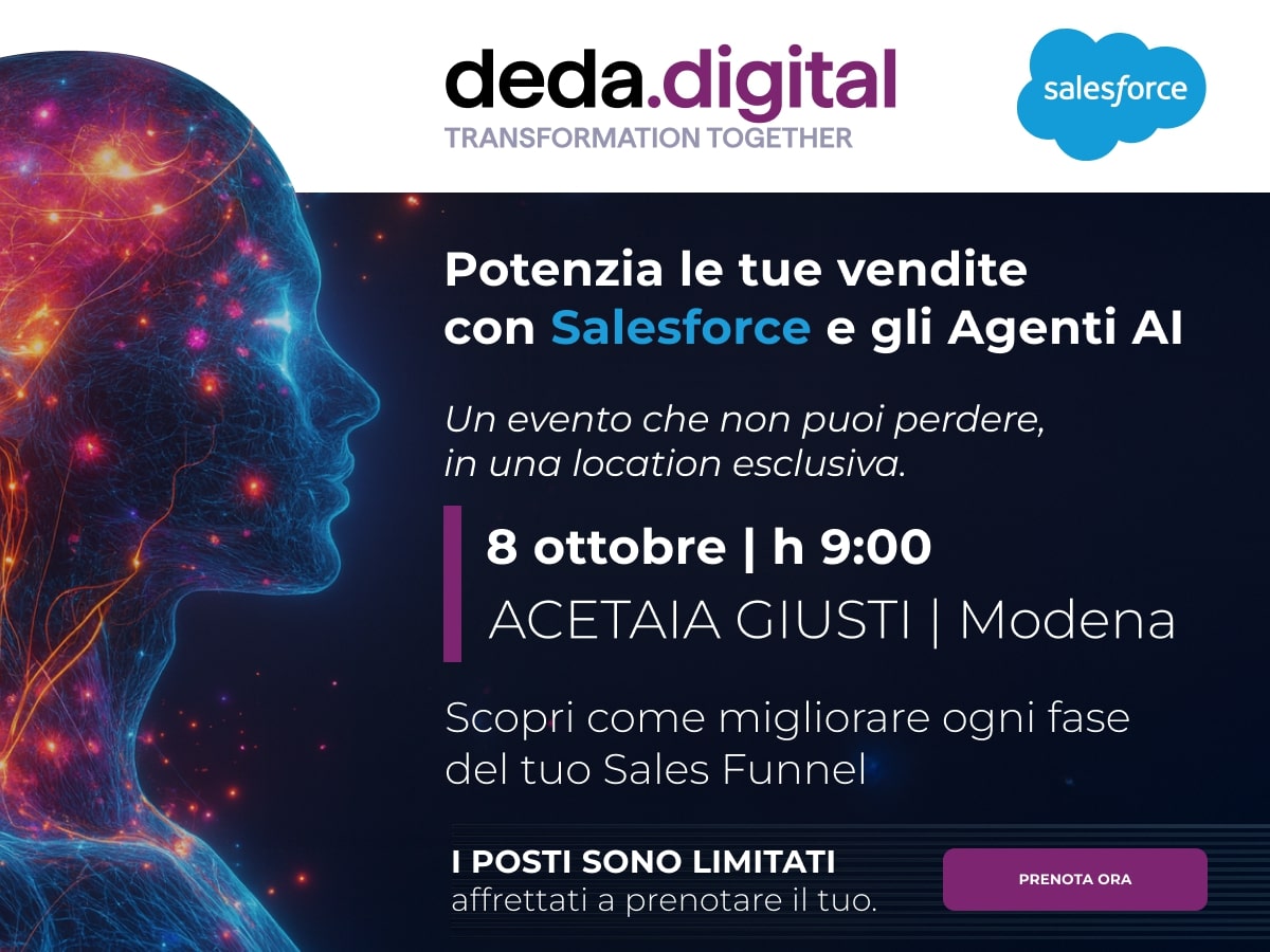 Potenzia le tue vendite con Salesforce e gli Agenti AI