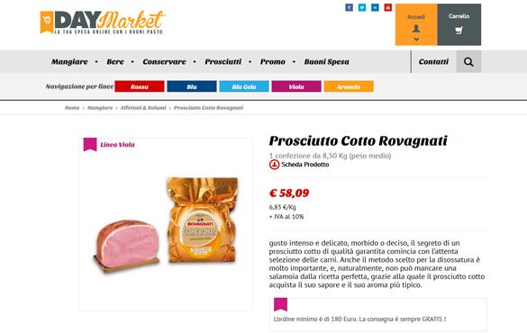 Prodotto Ecommerce B2B